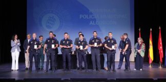 Alcorcón celebra el homenaje a la Policía Municipal por su dedicación y vocación de servicio público