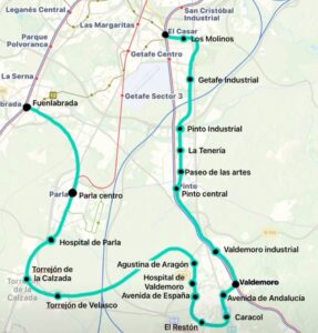 Se reabre el debate sobre una posible ampliación de MetroSur en Alcorcón