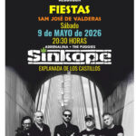 Llegan Sinkope, Adrenalina y The Puggies a Alcorcón con un nuevo concierto en Los Castillos este fin de semana