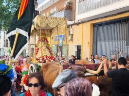 La romería del Rocío en Alcorcón