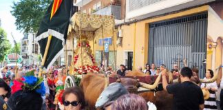 La romería del Rocío en Alcorcón