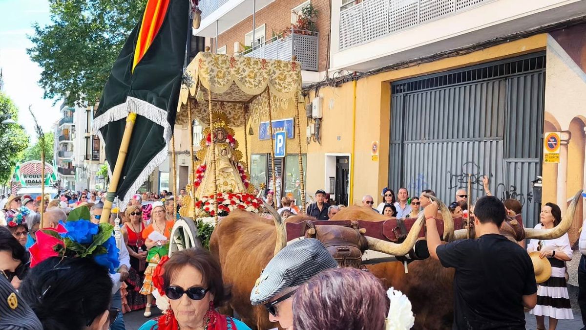 La romería del Rocío en Alcorcón La romería del Rocío en Alcorcón