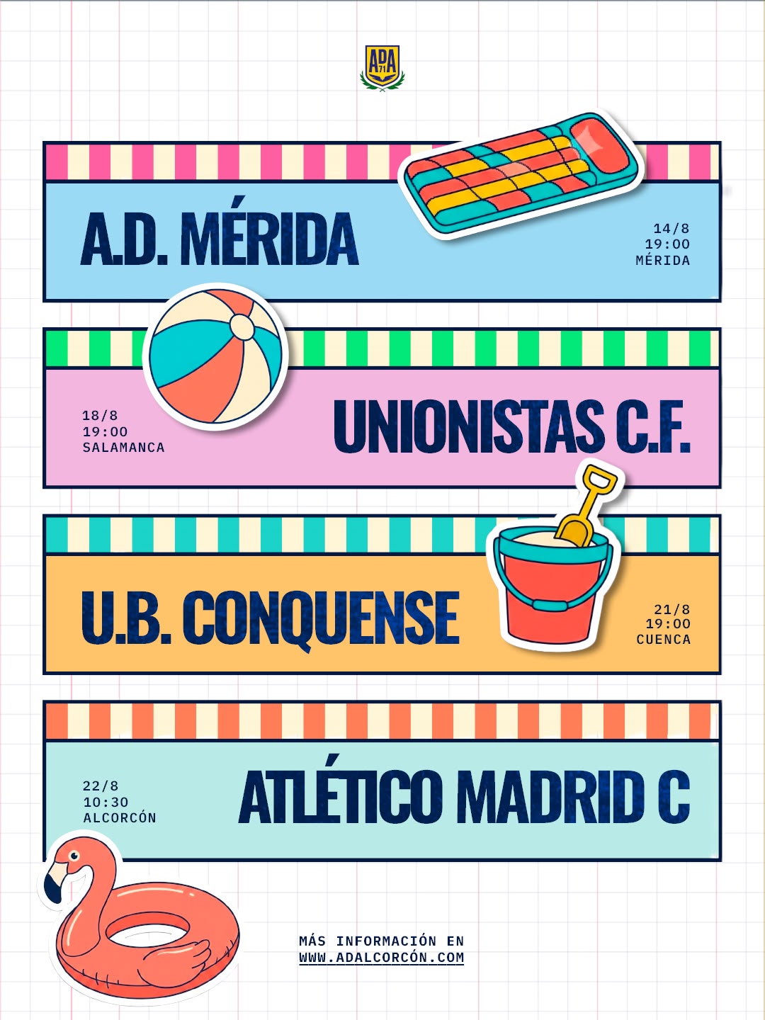 Oficial el calendario de pretemporada del Alcorcón: cuatro amistosos en casa y tres a domicilio