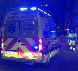 Muere un joven tras salirse de la vía y chocar contra un peaje en la R-5 a la altura de Alcorcón