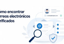 Cómo encontrar direcciones de correo electrónico verificadas