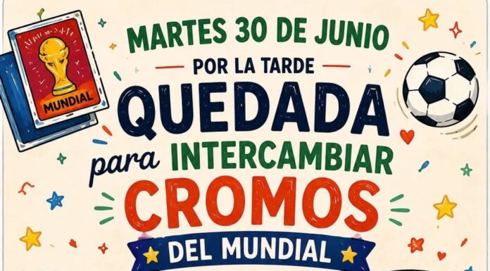 Alcorcón celebra una nueva quedada para intercambiar cromos del Mundial