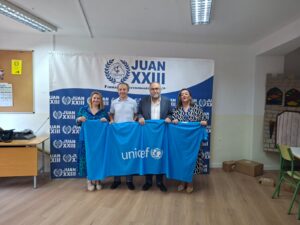 El centro de FP Juan XXIII de Alcorcón celebró el Día del Niño con la presencia de UNICEF Madrid
