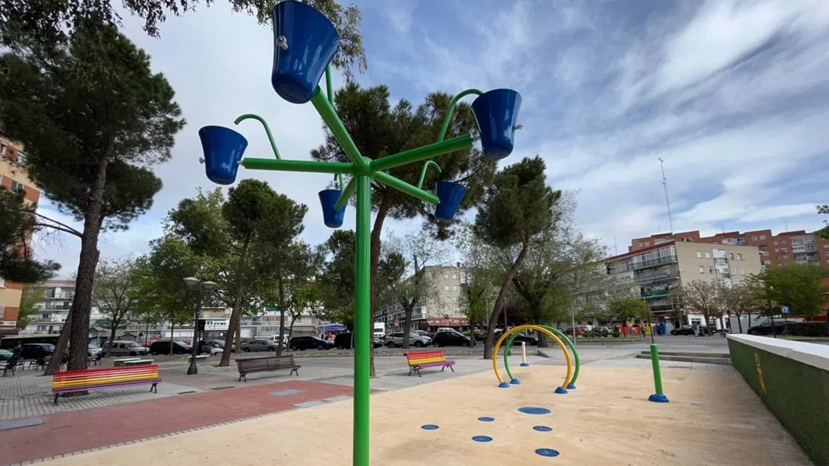 Los parques de agua de Alcorcón ya están abiertos ante las altas temperaturas