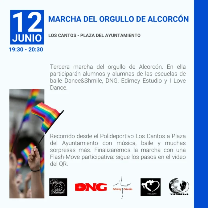 Tercera Marcha del Orgullo de Alcorcón: fecha y actividades