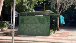 La apertura de los puestos de melones anuncian la llegada del verano a Alcorcón