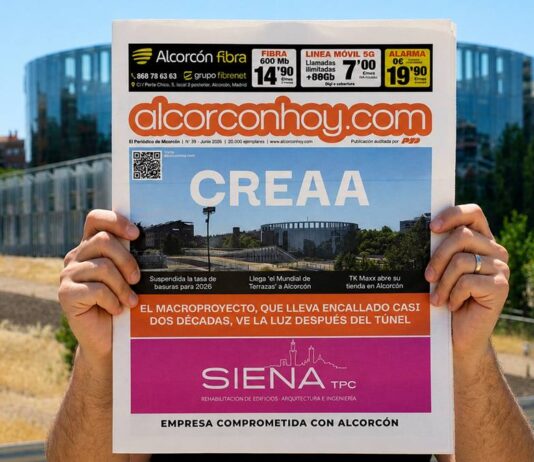 Los vecinos de Alcorcón ya pueden leer gratis la edición de junio de 2026 del periódico en papel
