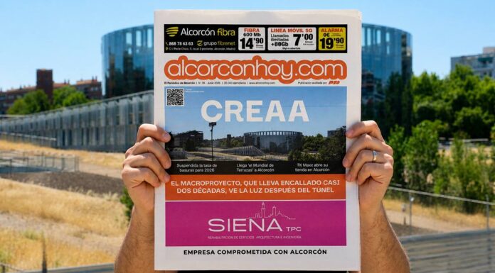 Los vecinos de Alcorcón ya pueden leer gratis la edición de junio de 2026 del periódico en papel