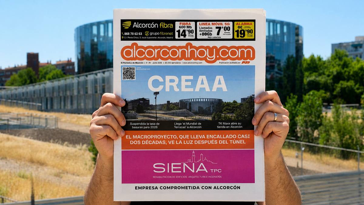 Los vecinos de Alcorcón ya pueden leer gratis la edición de junio de 2026 del periódico en papel