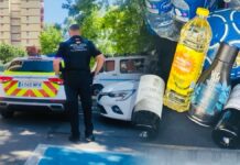 Detenidas dos personas tras un presunto hurto en un comercio de Alcorcón