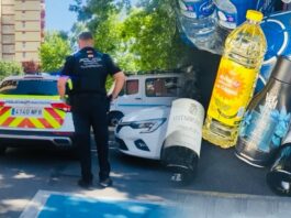 Detenidas dos personas tras un presunto hurto en un comercio de Alcorcón