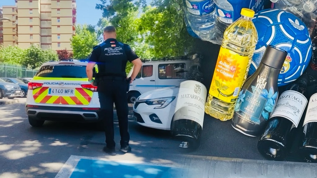 Detenidas dos personas tras un presunto hurto en un comercio de Alcorcón