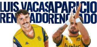 Doble renovación en el Alcorcón: Aparicio y Luis Vacas seguirán una temporada más de amarillo