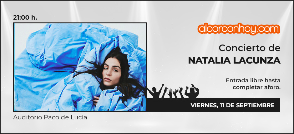 Concierto: Natalia Lacunza | Programa Fiestas de Alcorcón 2026