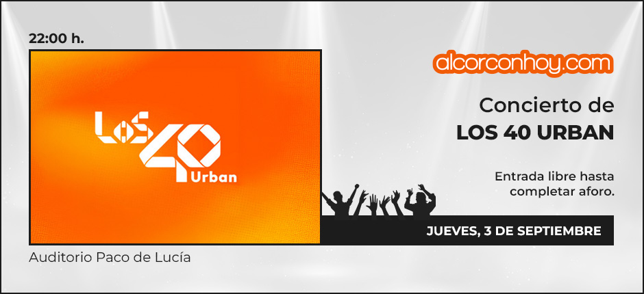 Los 40 Urban | Programa Fiestas de Alcorcón 2026
