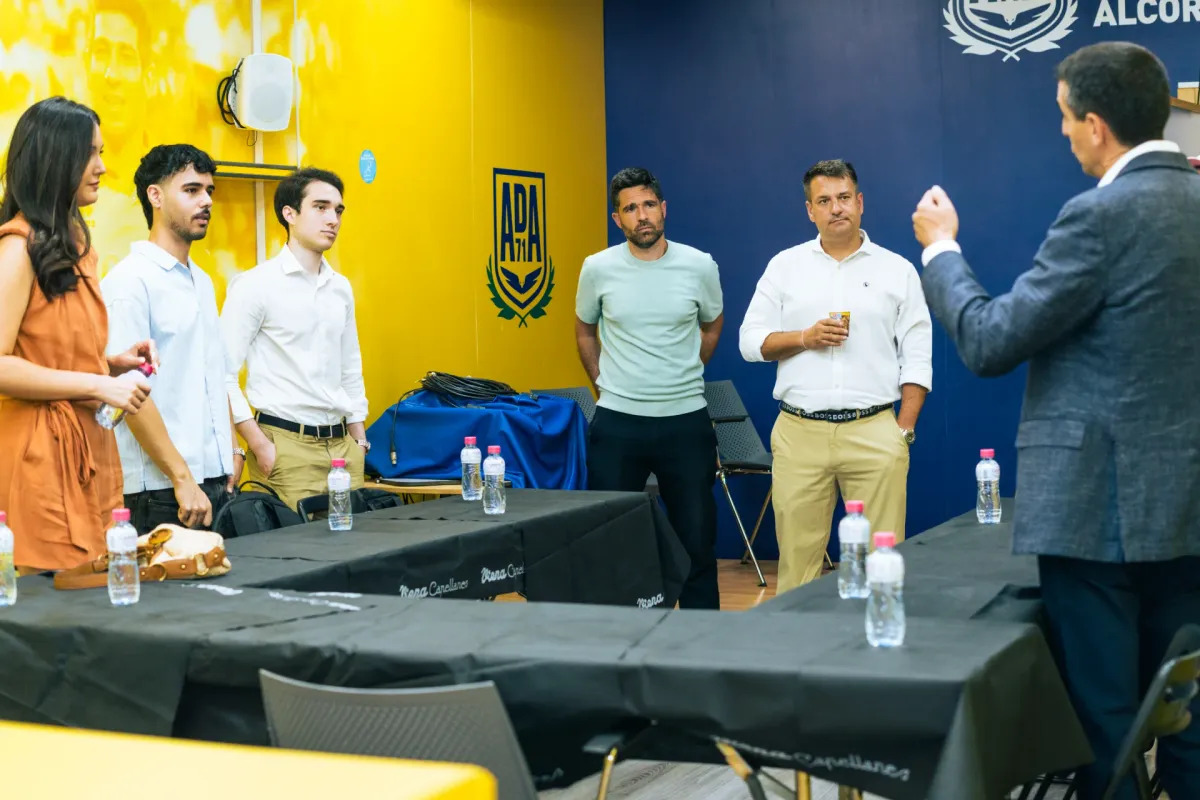 Antonio Sáez se presenta como nuevo presidente del Alcorcón: "Es un sueño cumplido"
