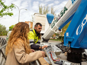 ESMASA implanta un sistema para controlar el alumbrado de Alcorcón a distancia