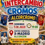 alcorcromo-Qué hacer este fin de semana en Alcorcón: Grand Prix en X-Madrid, cine de verano gratis y la II quedada de intercambio de cromos del Mundial-cromo-intercambio