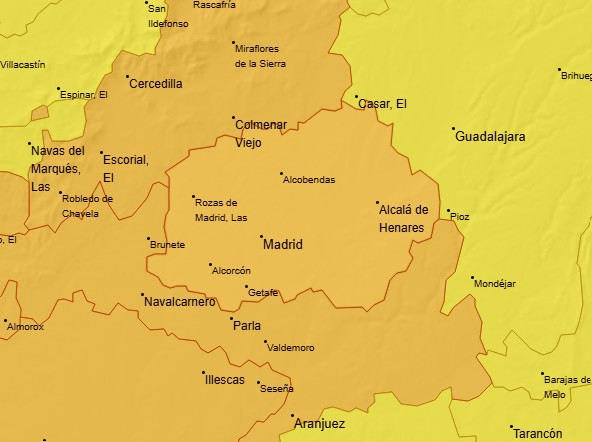 La AEMET activa el aviso naranja en Alcorcón por altas temperaturas: se rozarán los 40ºC