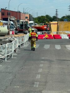 Una fuga de gas en un polígono de Alcorcón obliga a confinar preventivamente a varias empresas