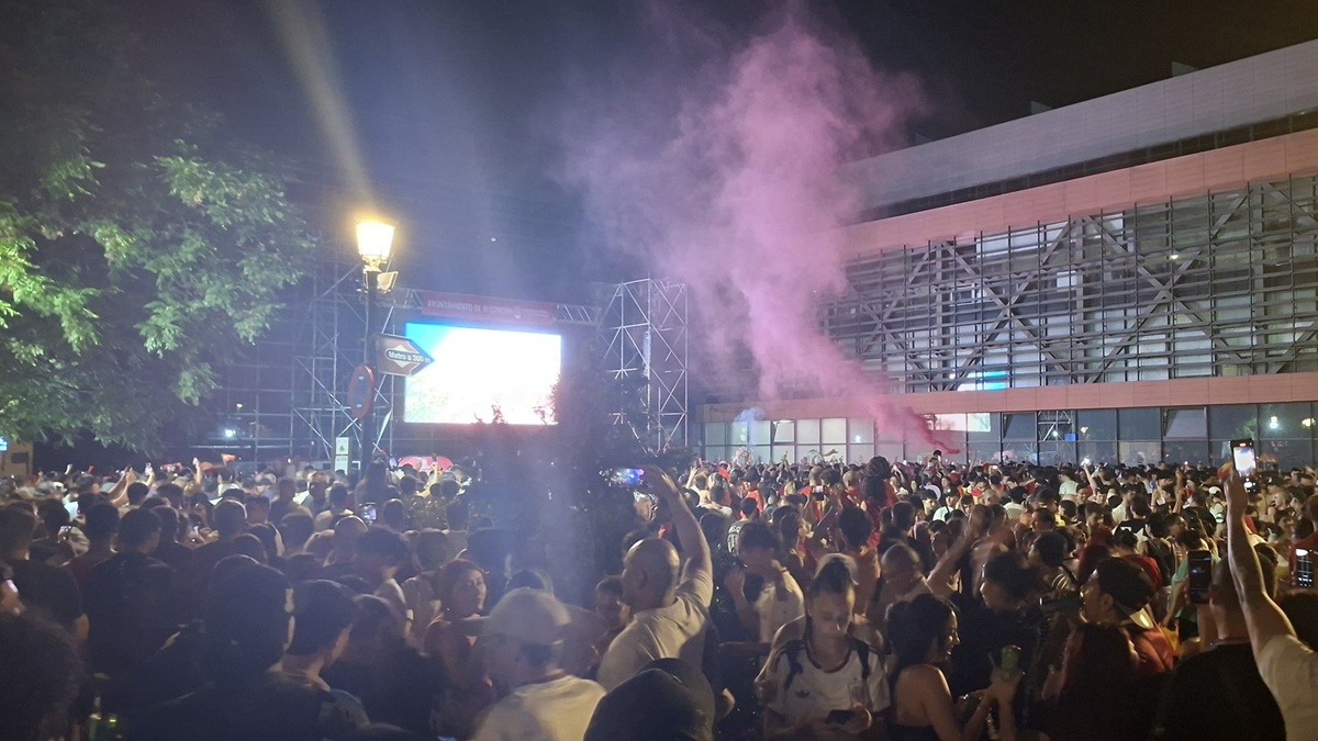 Alcorcón podrá vivir en directo el España - Argentina de la final del Mundial en una pantalla gigante en el Recinto Ferial