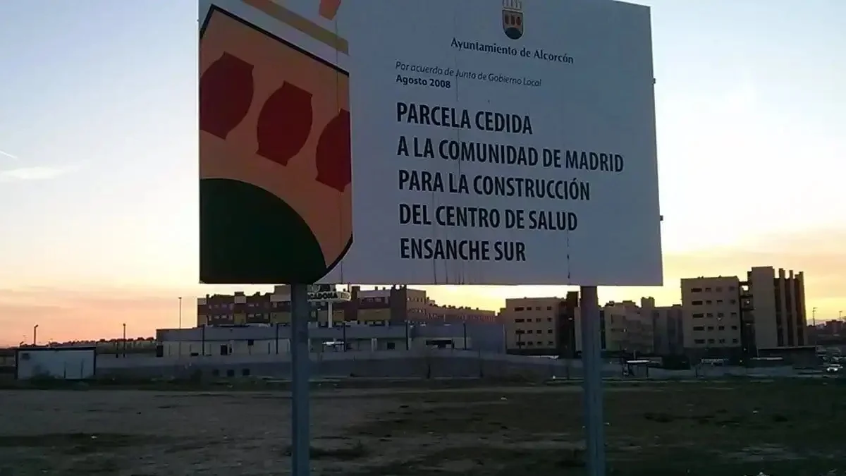 Luz verde a las obras del centro de salud del Ensanche Sur de Alcorcón