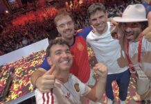 Alcorcón es protagonista en la celebración del Mundial de España gracias a Dani Gordo Alcorcón es protagonista en la celebración del Mundial de España gracias a Dani Gordo