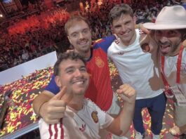 Alcorcón es protagonista en la celebración del Mundial de España gracias a Dani Gordo Alcorcón es protagonista en la celebración del Mundial de España gracias a Dani Gordo