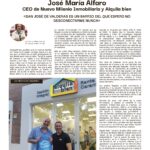José María Alfaro, CEO de Nuevo Milenio Inmobiliaria y Alquila bien: «San José de Valderas es un barrio del que espero no desconectarme nunca»