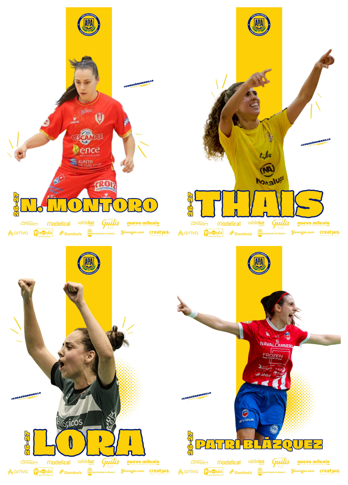 Carrusel de fichajes para el Alcorcón de fútbol sala femenino: nuevo entrenador y cuatro incorporaciones