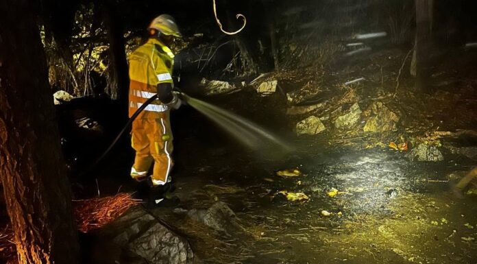Triple actuación de los bomberos de Alcorcón: un accidente, un rescate y un incendio Triple actuación de los bomberos de Alcorcón: un accidente, un rescate y un incendio