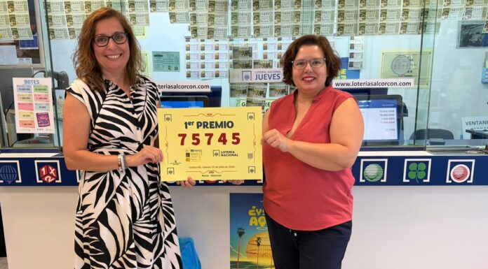 La Lotería Nacional reparte 60.000 euros con el primer premio en Alcorcón
