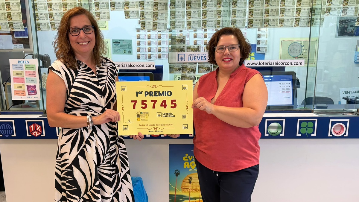La Lotería Nacional reparte 60.000 euros con el primer premio en Alcorcón