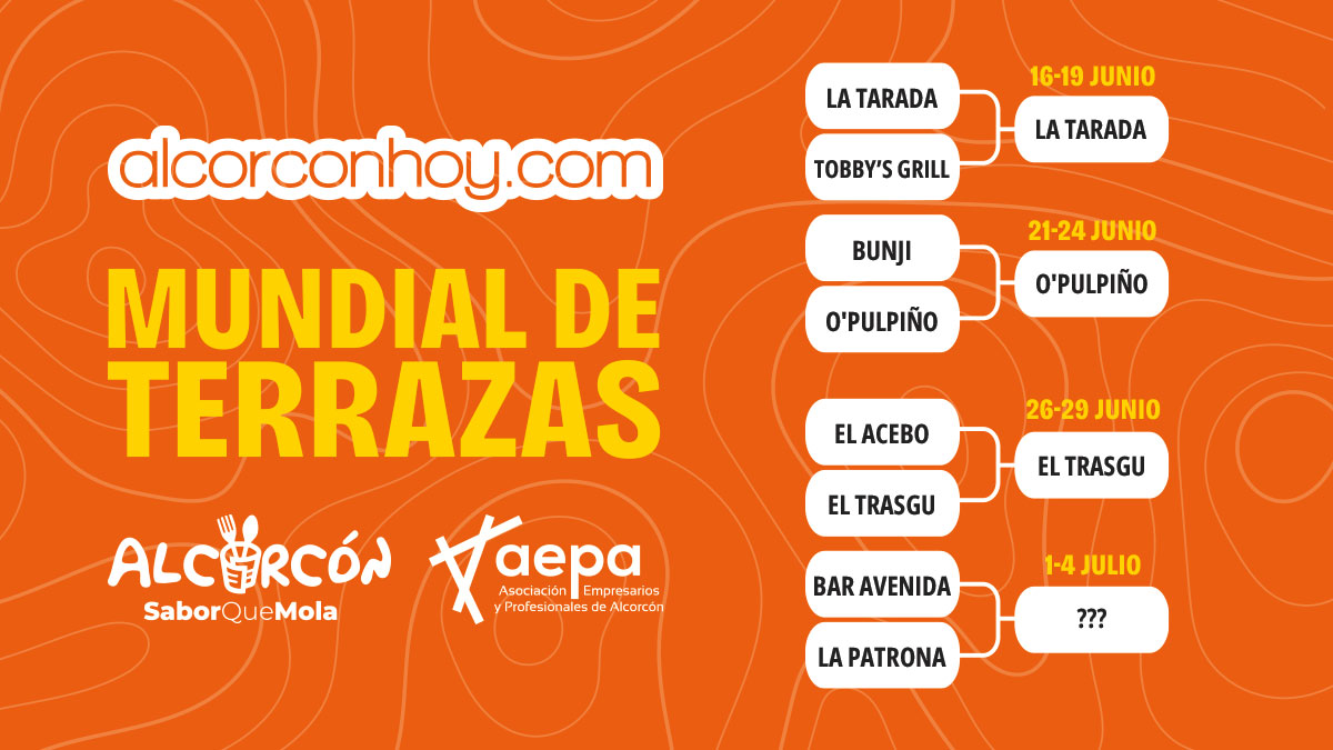 La Patrona vs La Avenida: cuarta eliminatoria del Mundial de Terrazas de Alcorcón