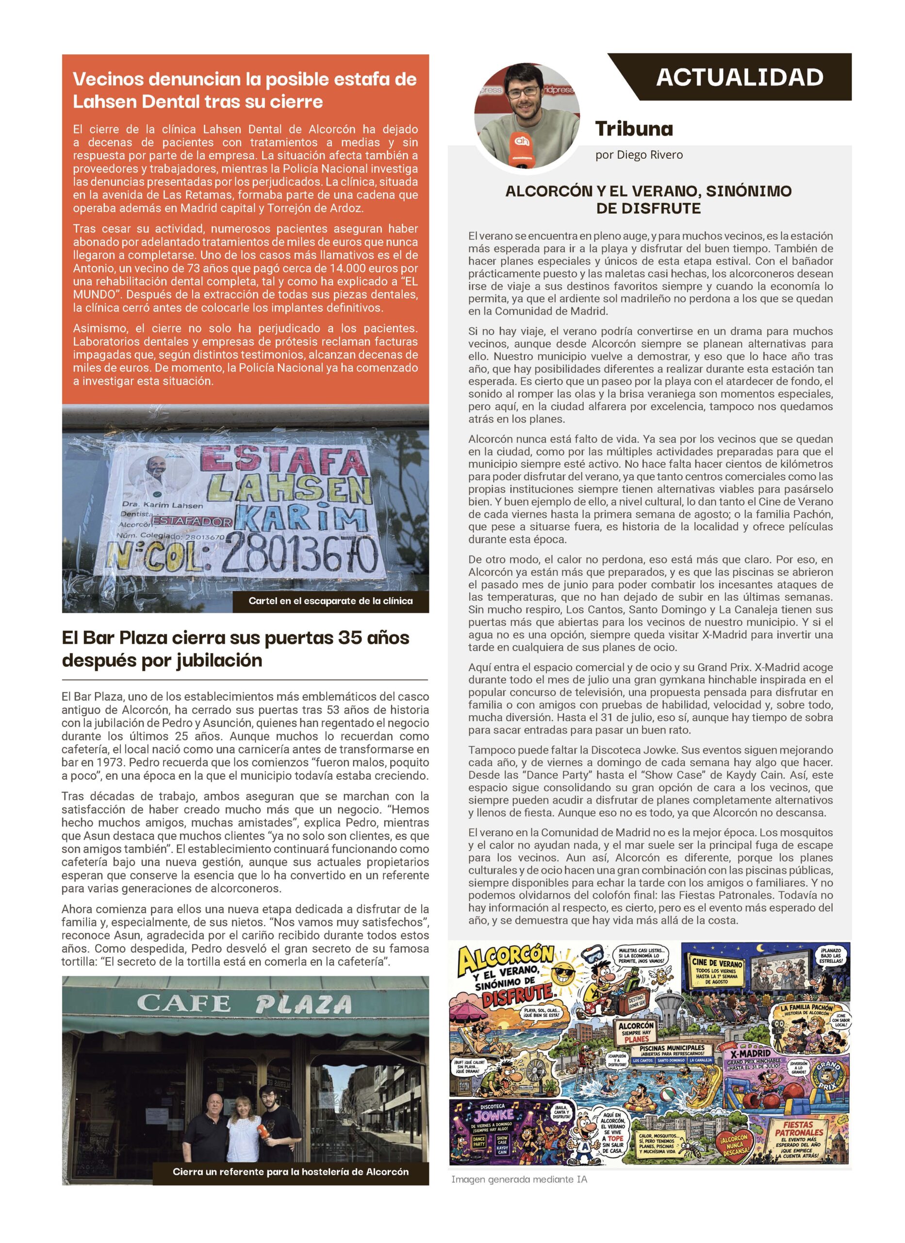 Alcorcón y el verano, sinónimo de disfrute