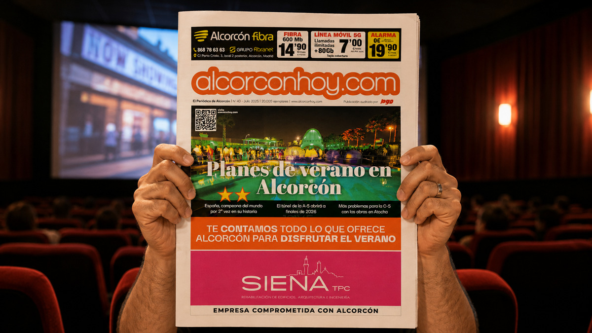 Los vecinos de Alcorcón ya pueden leer gratis la edición de julio de 2026 del periódico en papel