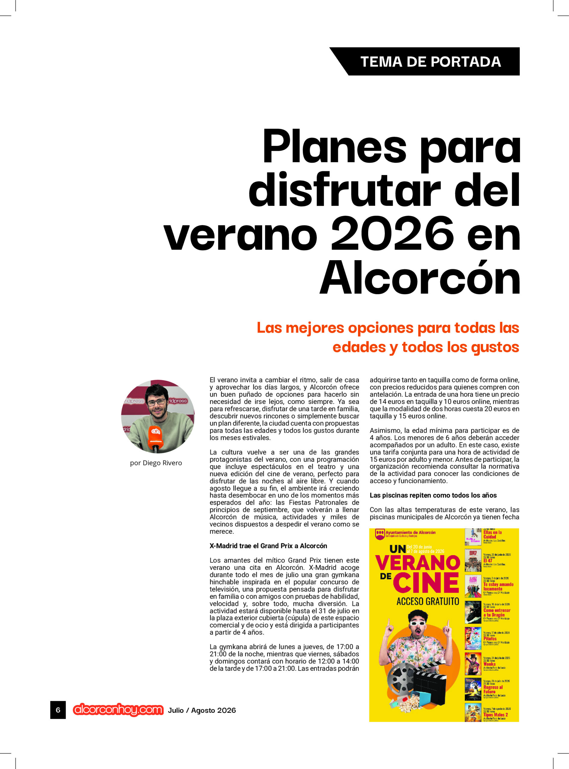 Los mejores planes para disfrutar en Alcorcón del verano 2026