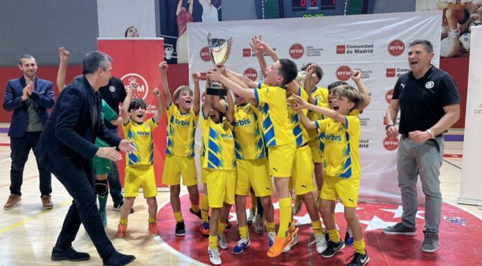 El Benjamín A del AD Alcorcón FS cierra una temporada histórica El Benjamín A del AD Alcorcón FS cierra una temporada histórica