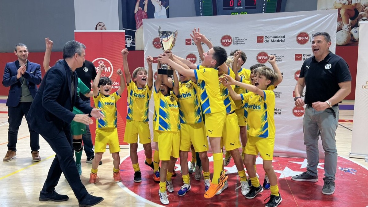 El Benjamín A del AD Alcorcón FS cierra una temporada histórica