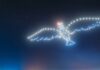 Un espectáculo de 150 drones podrá verse muy cerca de Alcorcón 