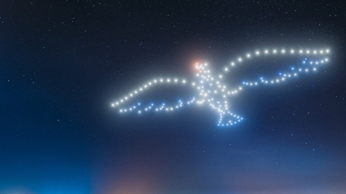 Un espectáculo de 150 drones podrá verse muy cerca de Alcorcón 