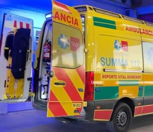 Siete heridos, dos de ellos graves, en un accidente múltiple en la A-5 a la altura de Alcorcón