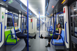 Así serán los trenes automáticos que empezarán a circular por Alcorcón