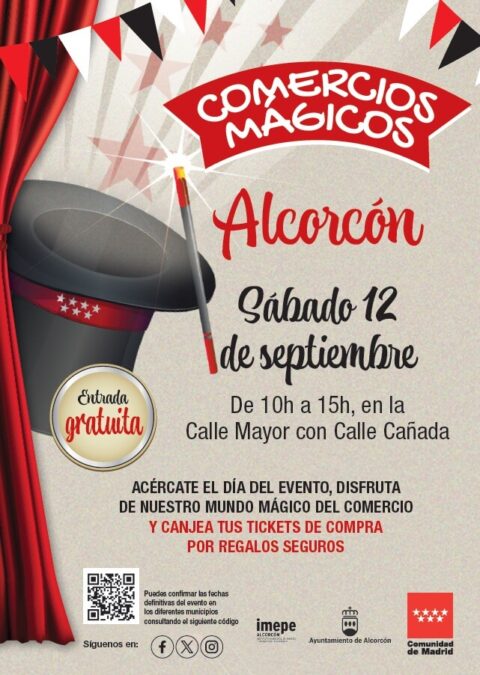 Regresan los Comercios Mágicos a Alcorcón con espectáculos, beneficios y dos concursos