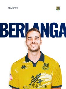 La AD Alcorcón arranca pretemporada en Segovia con una nueva incorporación: Miguel Berlanga