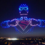 Centenares de drones iluminarán el cielo en un espectáculo único que cerrará las Fiestas de Alcorcón